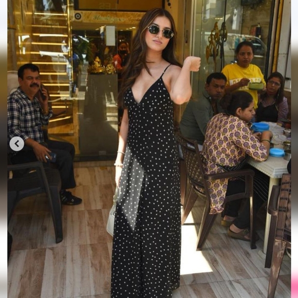 NWT Zara Flowy Polka Dot Maxi Dress - 2180/224 - Picture 9 of 14